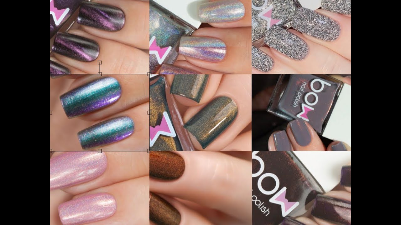 Моя коллекция лаков BOW + выкраска, часть 1.