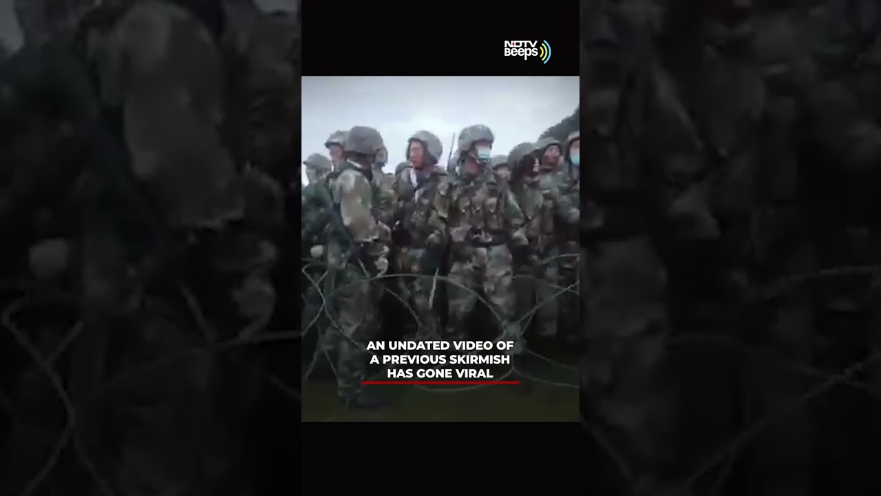 Amid New Tension, 2021 Video Shows Indian Soldiers Repelling China Troops