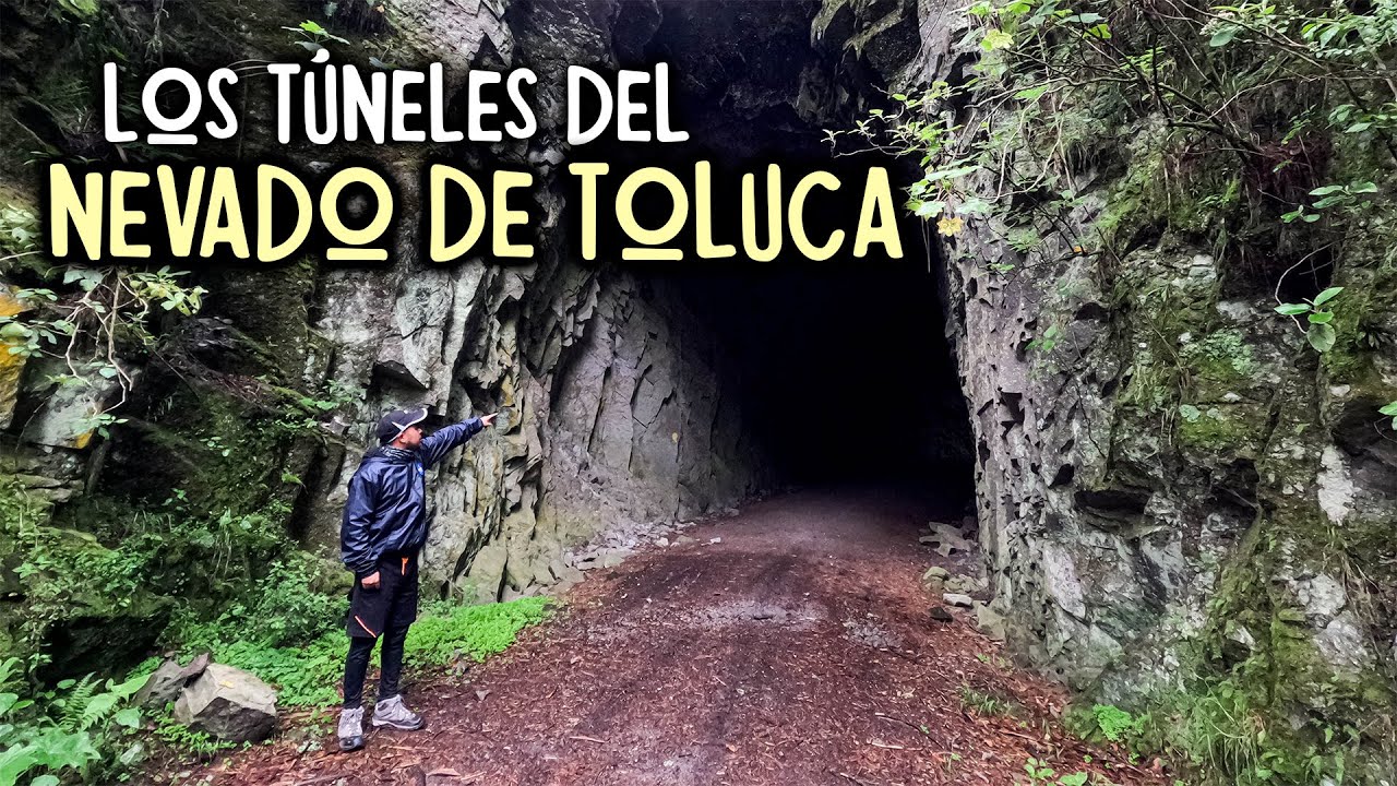 Explorando los túneles del Nevado de Toluca