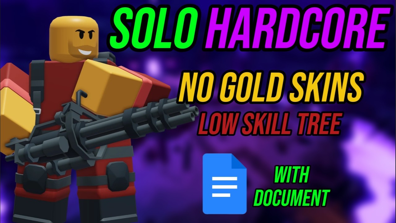 TDS SOLO HARDCORE NO GOLDEN SKINS (WITH DOCUMENT)