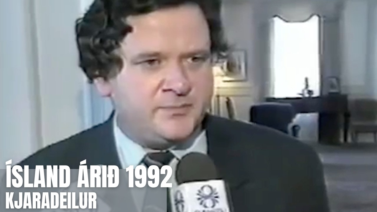 Ísland árið 1992 -  Kjaradeilur að hætti íslendinga