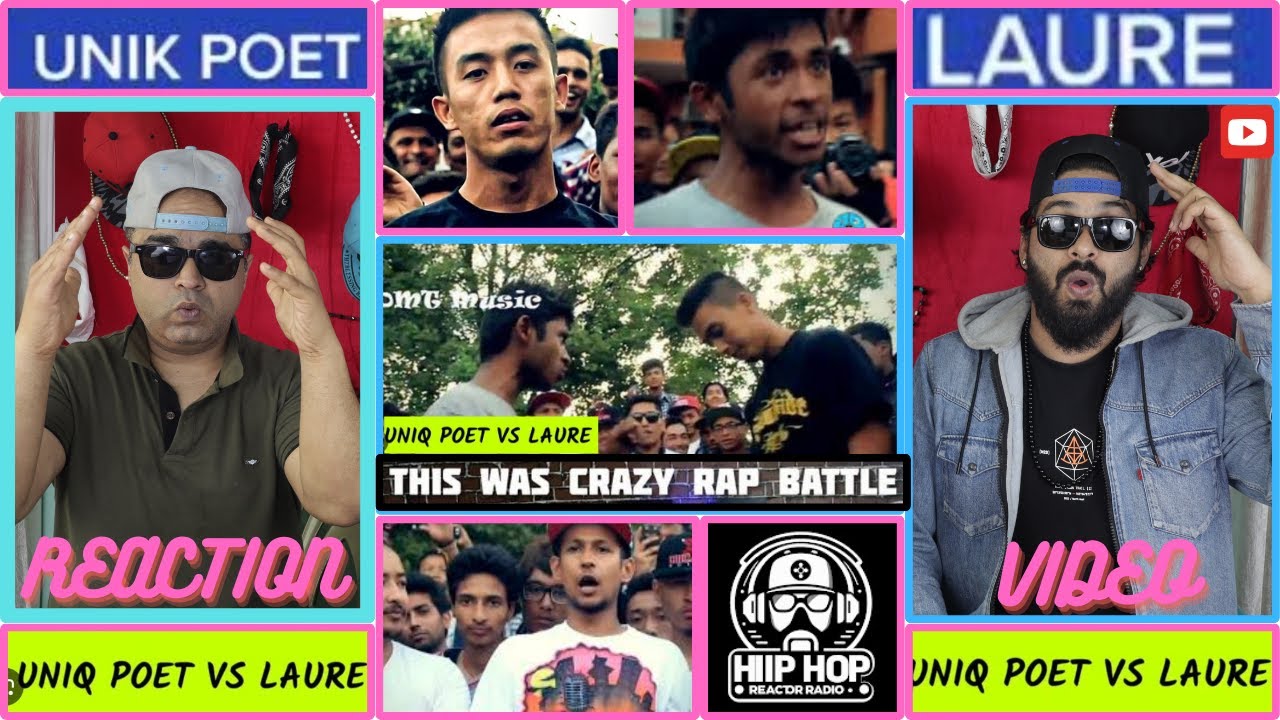 Laure Vs Unik Poet | Battle Of Titans | Rap Battle | Reaction Video |  #uniqpoet #laure #nephop