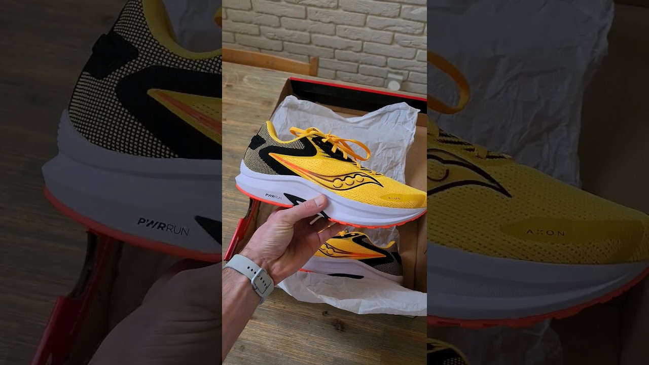 Saucony axon 2 (unboxing) Дубовые кросовки, НЕ Рекомендую!