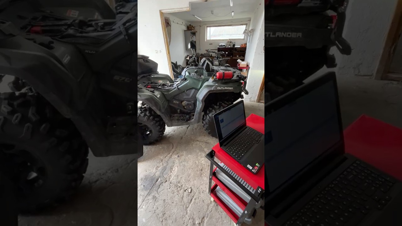 BRP Can-Am 🔥 Komputer diagnostyczny robi rzeczy, kt&oacute;rych SERWIS Ci nie pokaże! Programowanie, błędy