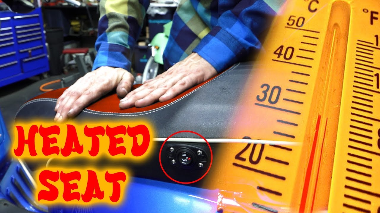 Install a Heated Seat on Any Scooter or Motorcycle!