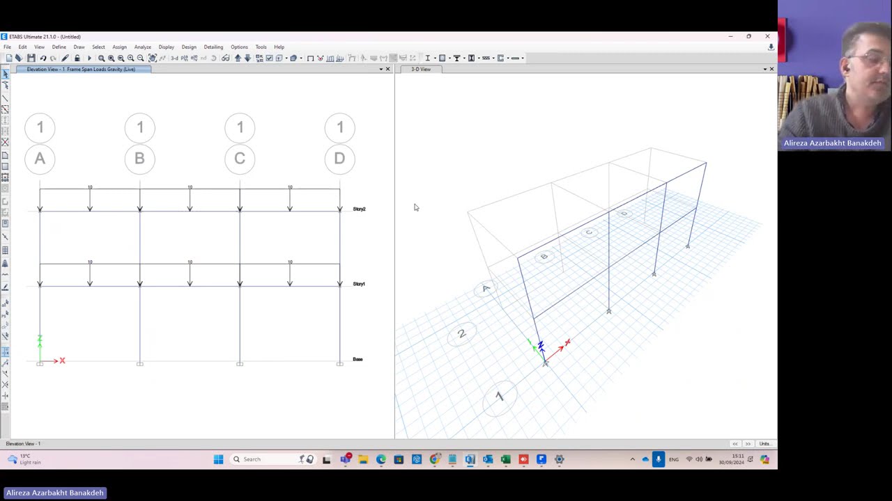 An introduction to soil-foundation-structure interaction using CSI ETABS