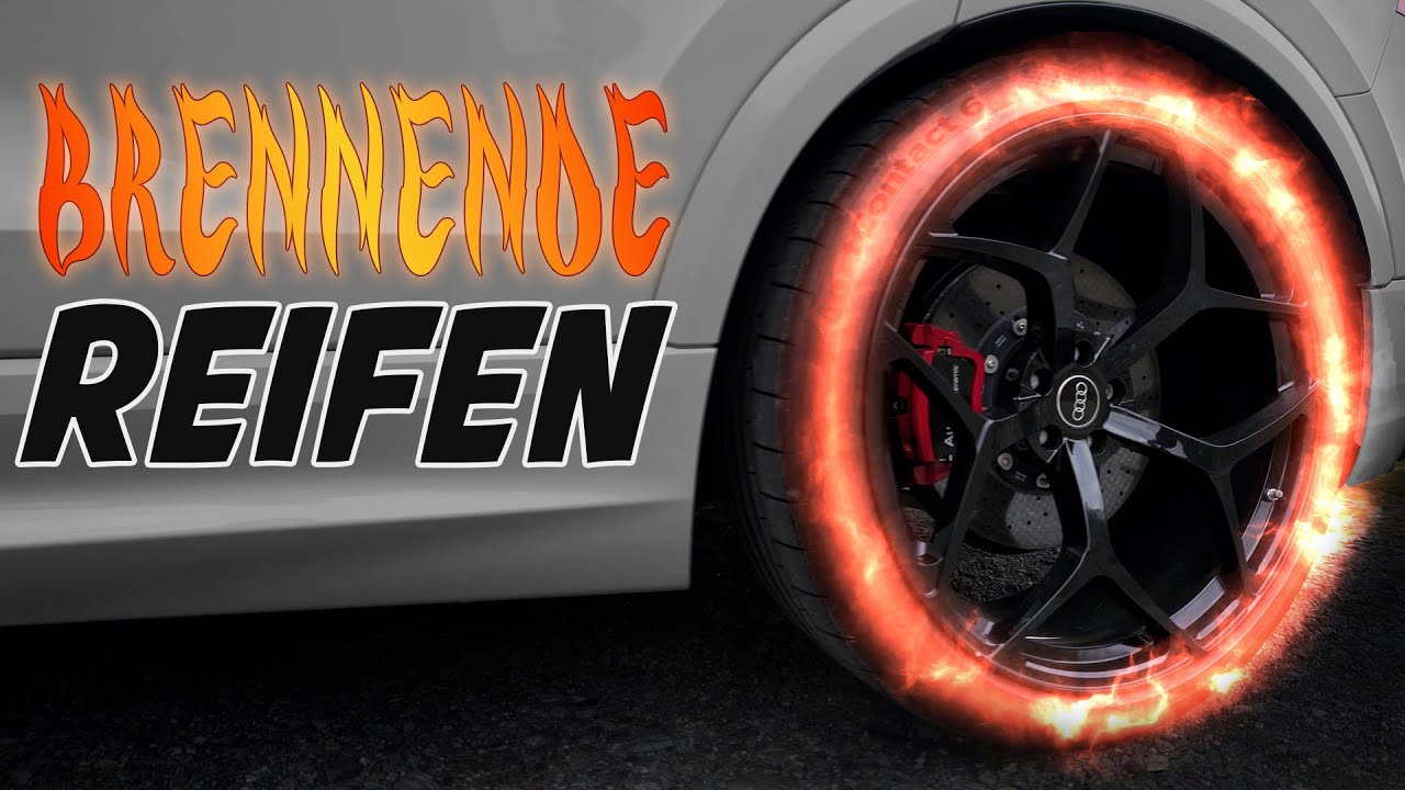 Filmora 12 Tutorial - Feuereffekt Reifen brennen lassen