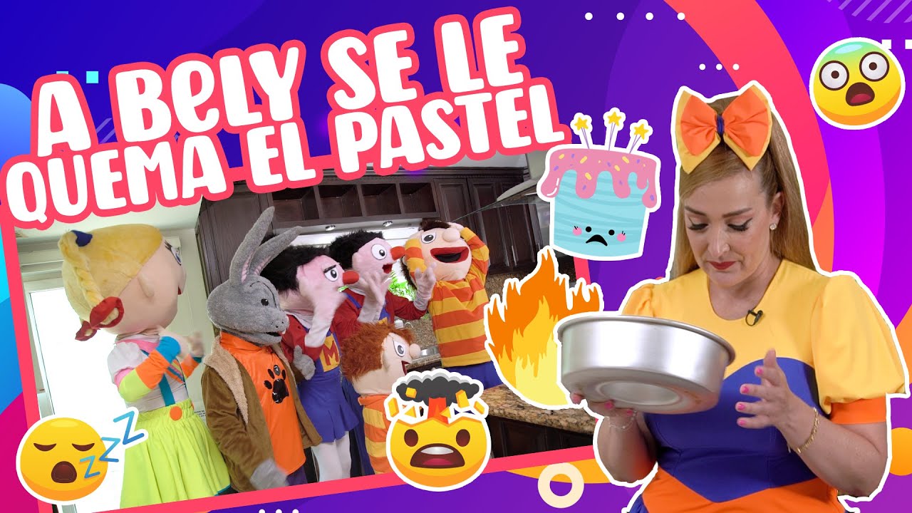 A Bely se le quema el pastel!! 💖😱- Bely y Beto