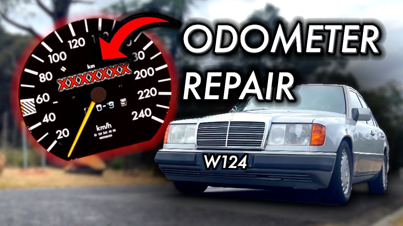 Odometer Repair on the Mercedes W124 300E
