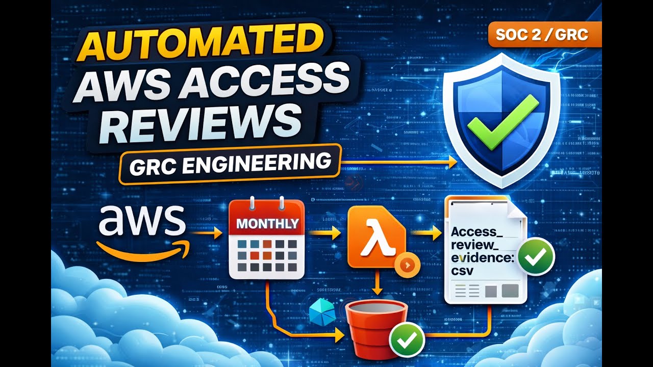 How I Automated AWS Access Reviews for Audit-Ready GRC Evidenc