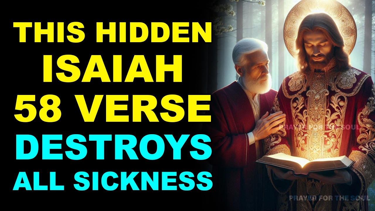 THIS HIDDEN ISAIAH 58 VERSE DESTROYS ALL SICKNESS (MUST WATCH)