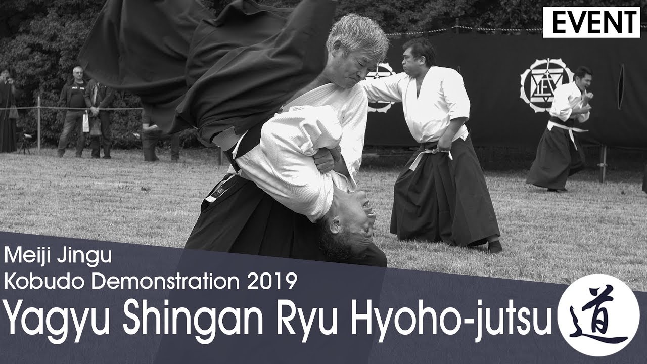 Yagyu Shingan Ryu Hyoho-jutsu - Shimazu Kenji - Meiji Jingu Kobudo Demonstration 2019