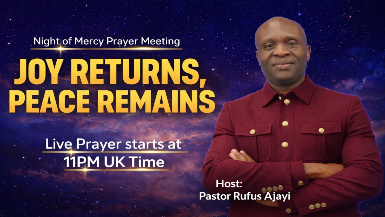 NIGHT OF MERCY PRAYER MEETING  II ENCOUNTER 038 II  TUESDAY, 24TH FEBRUARY, 2026