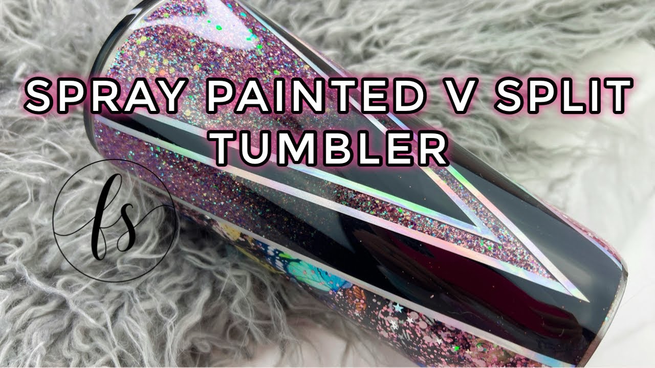 Glitter and Vinyl Tumbler Tutorial