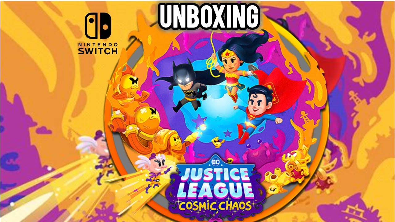 Justice League: Cosmic Chaos - Unboxing/Impressões SWITCH