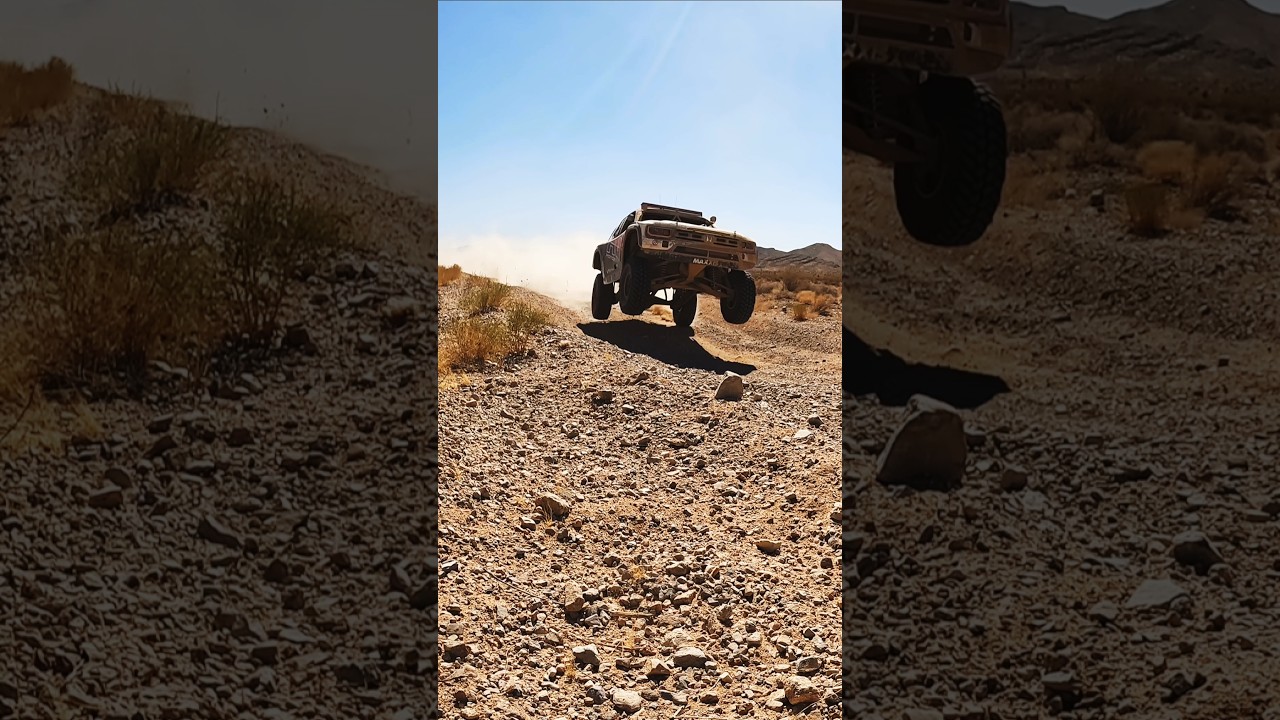 Honda Gliding Through Mint 400 Whoops