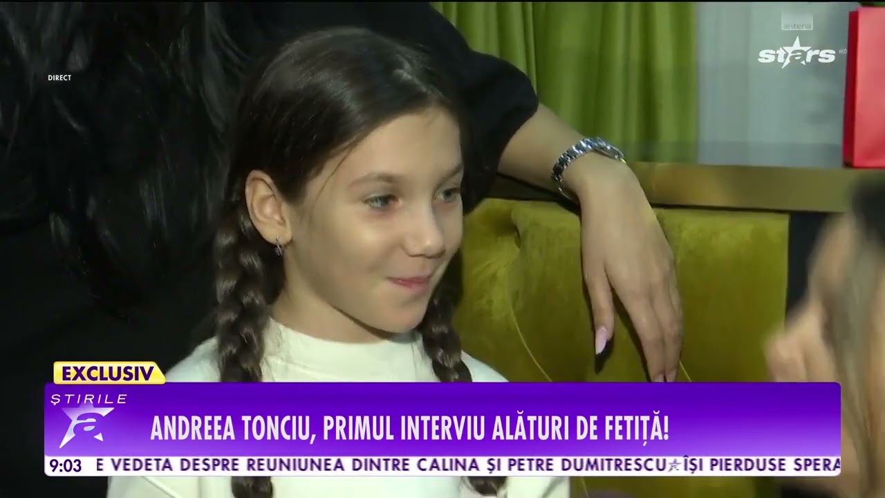 Andreea Tonciu, primul interviu alături de fiica sa: &bdquo;Este răsfățată, &icirc;mi calcă pe urme&rdquo;