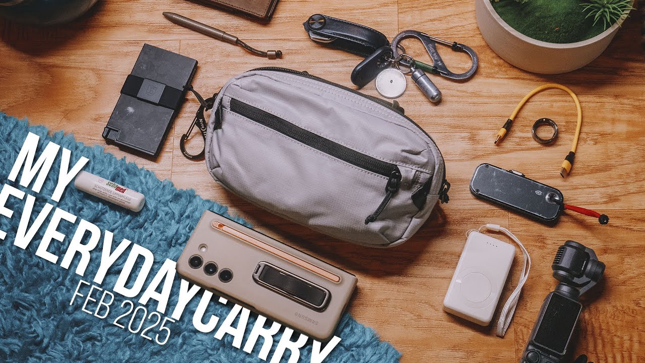 This might be my favorite slingbag 2025. My EDC Feb. 2025
