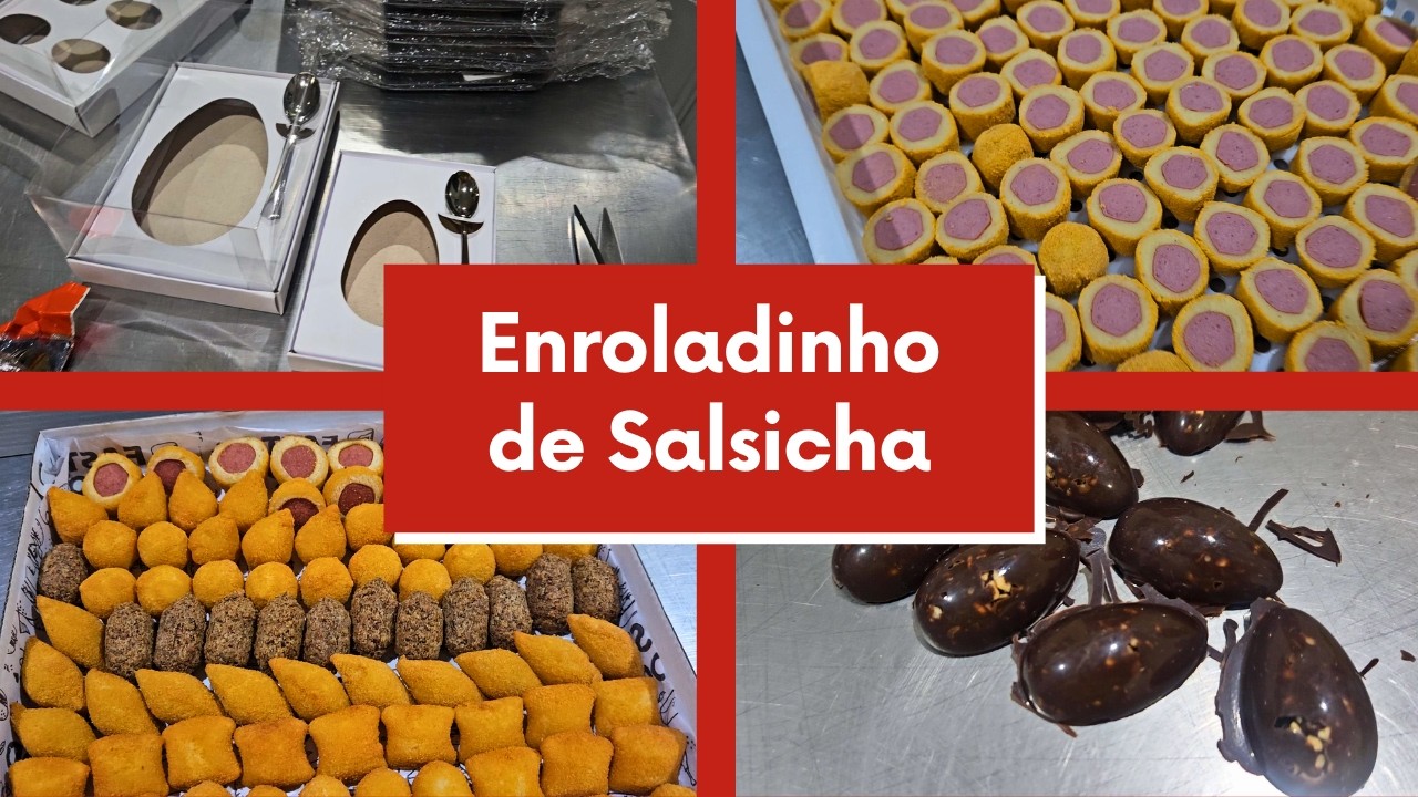 Dia de Rotina - Voltamos Fazer Enroladinho de Salsicha