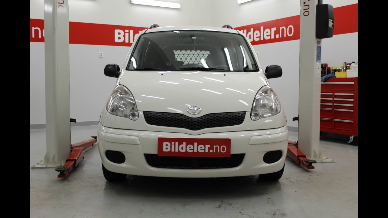 Toyota Yaris Verso: Hvordan bytte bremser bak - 1999 til 2005 mod.