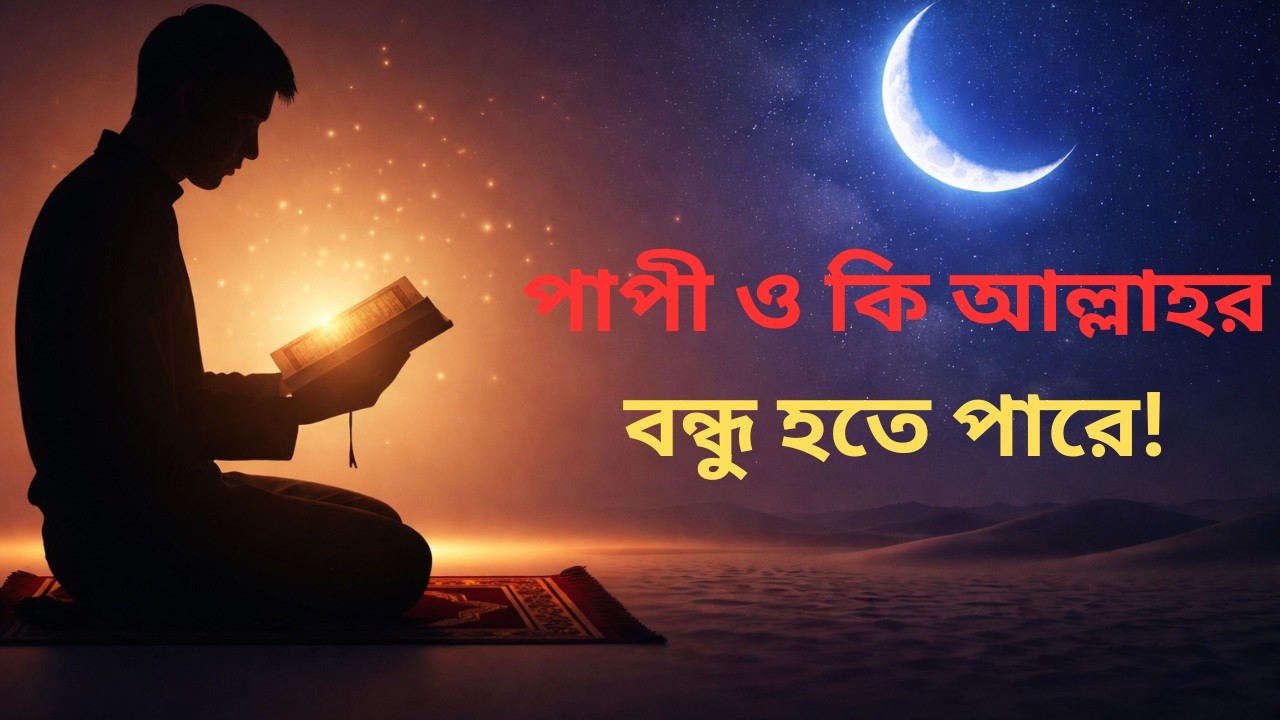 পাপী ও কি আল্লাহর বন্ধু হতে পারে! হৃদয় কাঁপানো এক ইতিহাস-| #ইসলামিক_গল্প #আল্লাহর রহমত#islamicstory