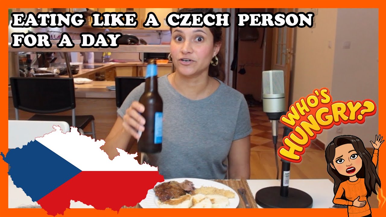 EATING LIKE A CZECH PERSON FOR A DAY // Living in Prague