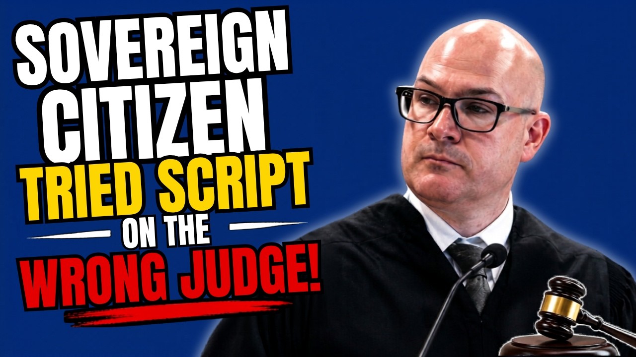 Sovereign Citizen Tries Special Appearance! Judge Issues Bench Warrant!