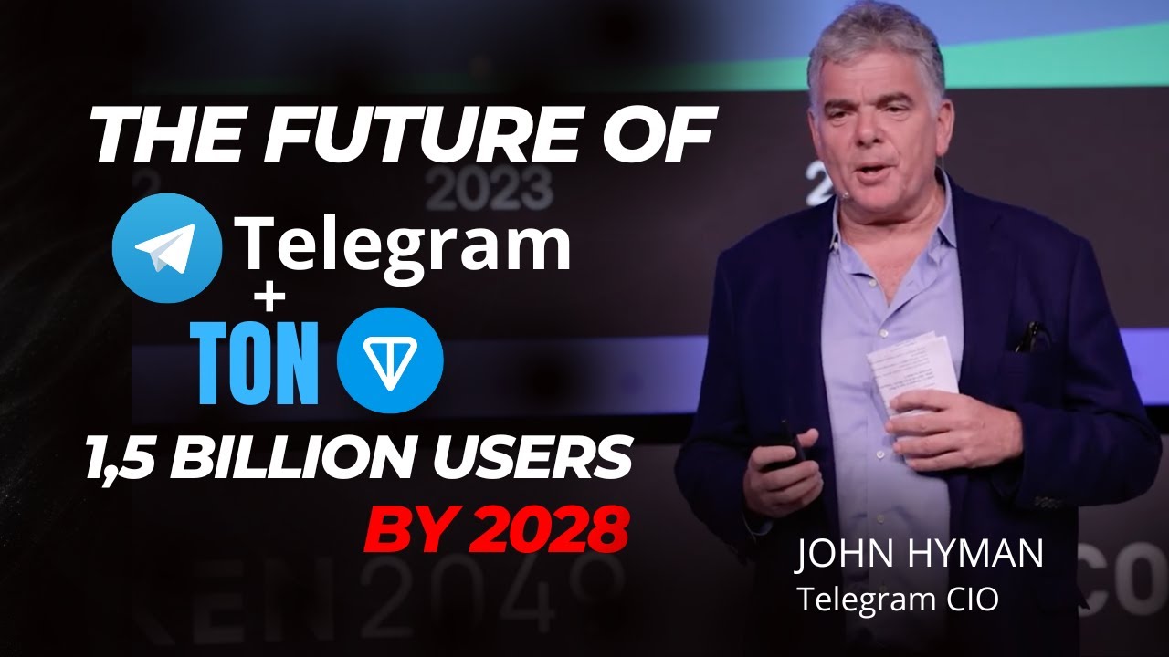 💎John Hyman - Telegram's CIO speach on TOKEN2049 summit