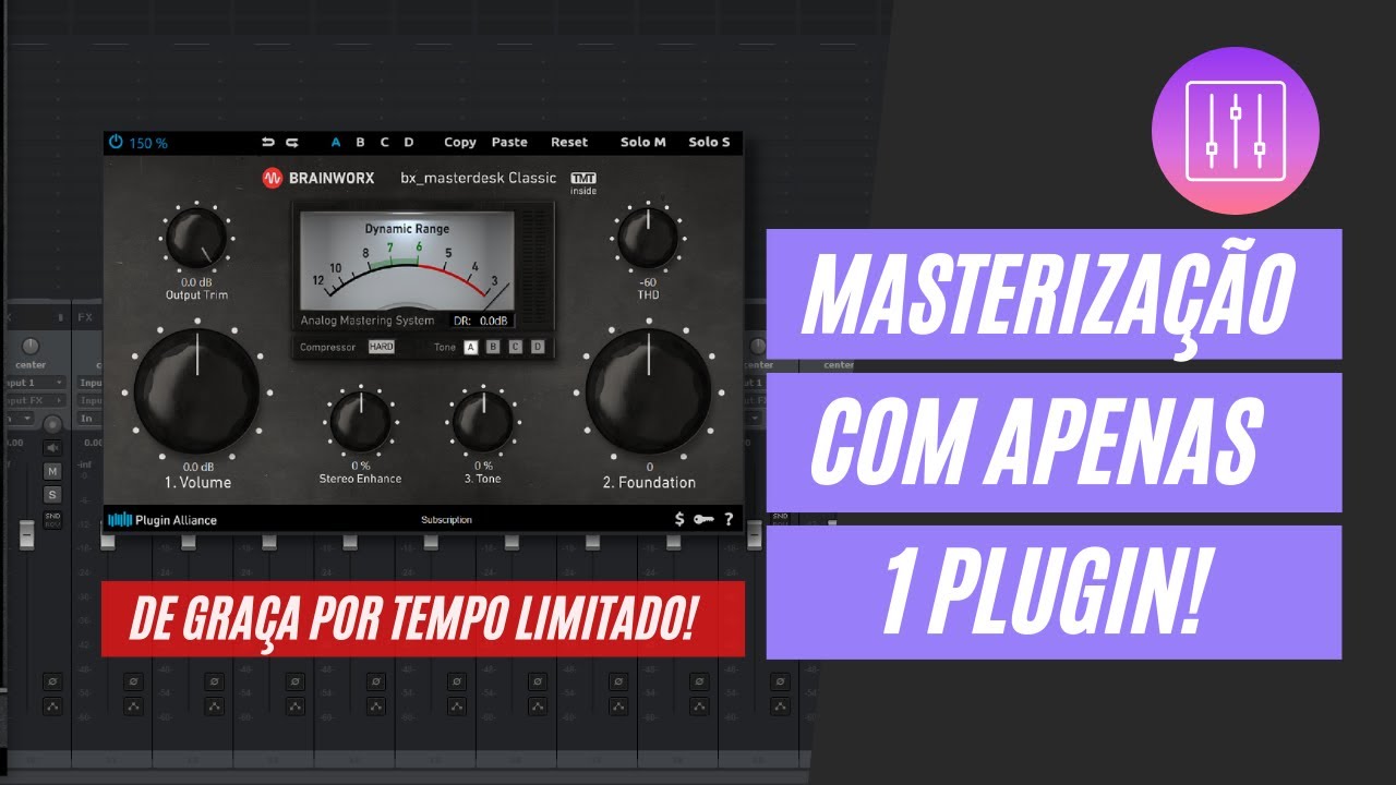 MASTERIZAÇÃO COM 1 PLUGIN! | REVIEW MASTERDESK (DE GRAÇA POR TEMPO LIMITADO!)