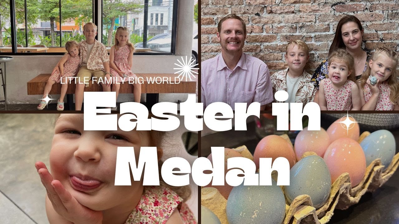 Expat family celebrates Easter in Indonesia!