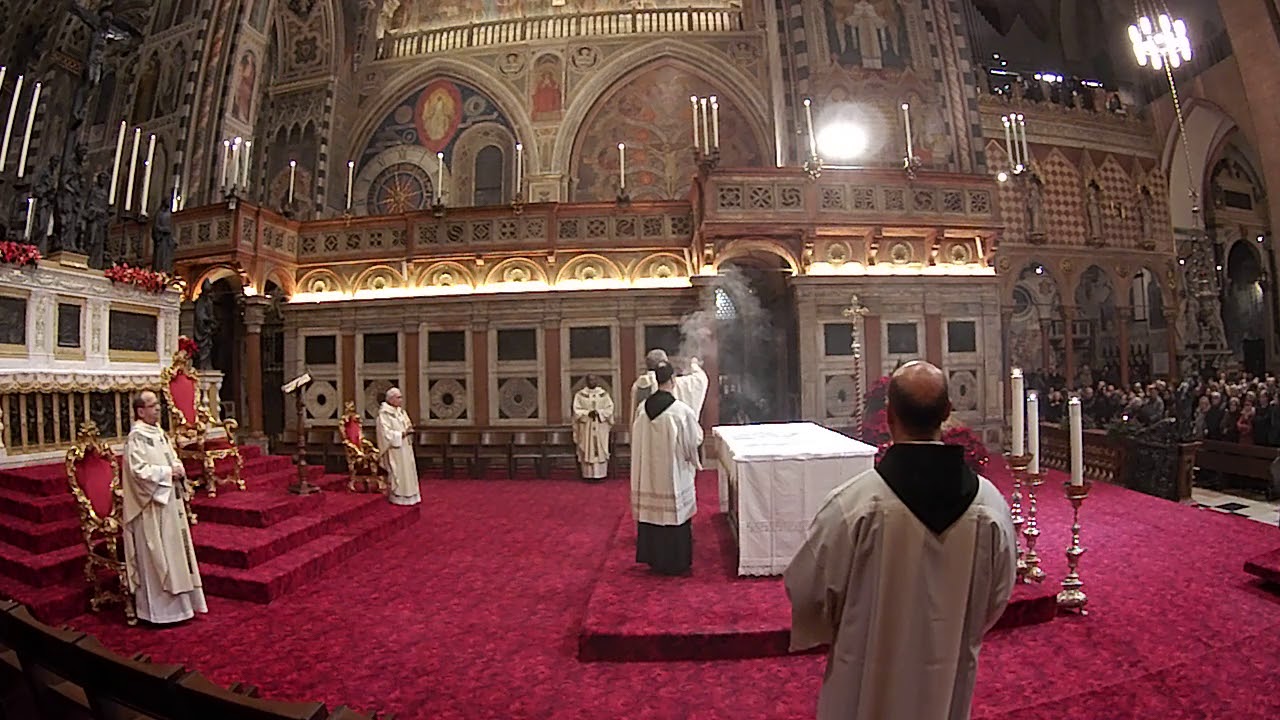 20180101 - processione d'ingresso messa solenne di capodanno in basilica del santo