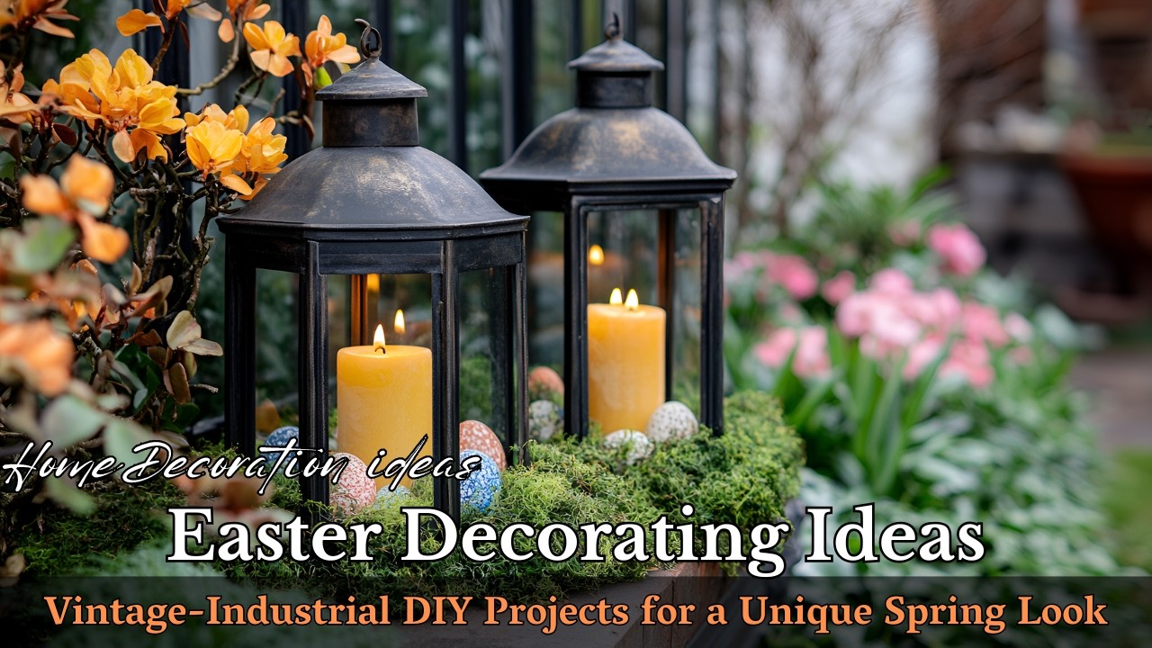 Top 25 Vintage-Industrial Easter Decor Ideas for a Stunning Spring Home