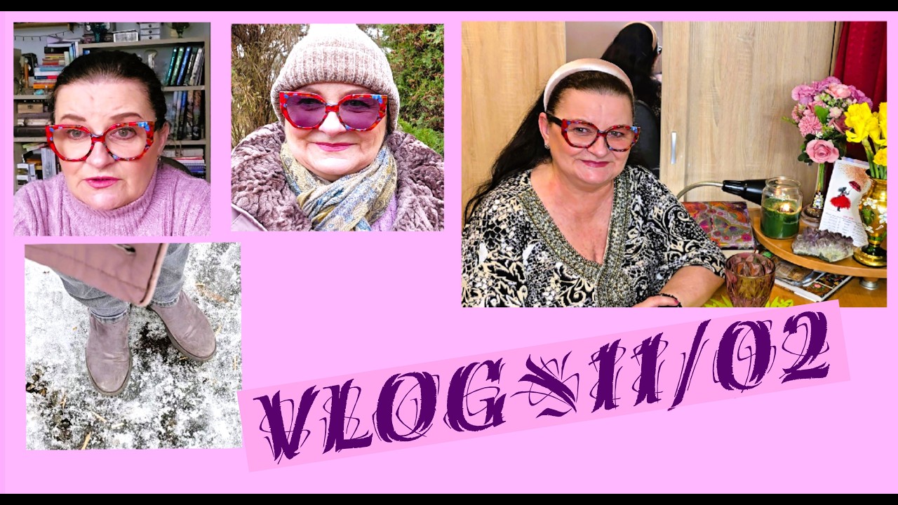 VLOG#11/02/26☕NIE MA IDEAŁ&Oacute;W / WESZŁAM NA ZAMARZNIĘTY STAW /GŁOŚNE IMPREZY/OGR&Oacute;D ŚPI / W LESIE L&Oacute;D
