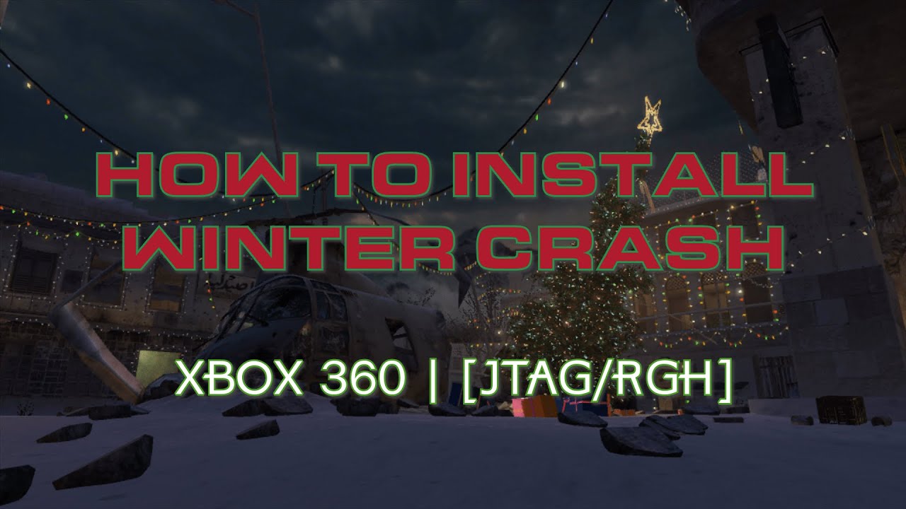 How to Install Winter Crash Map COD4 | +Download | [JTAG/RGH]