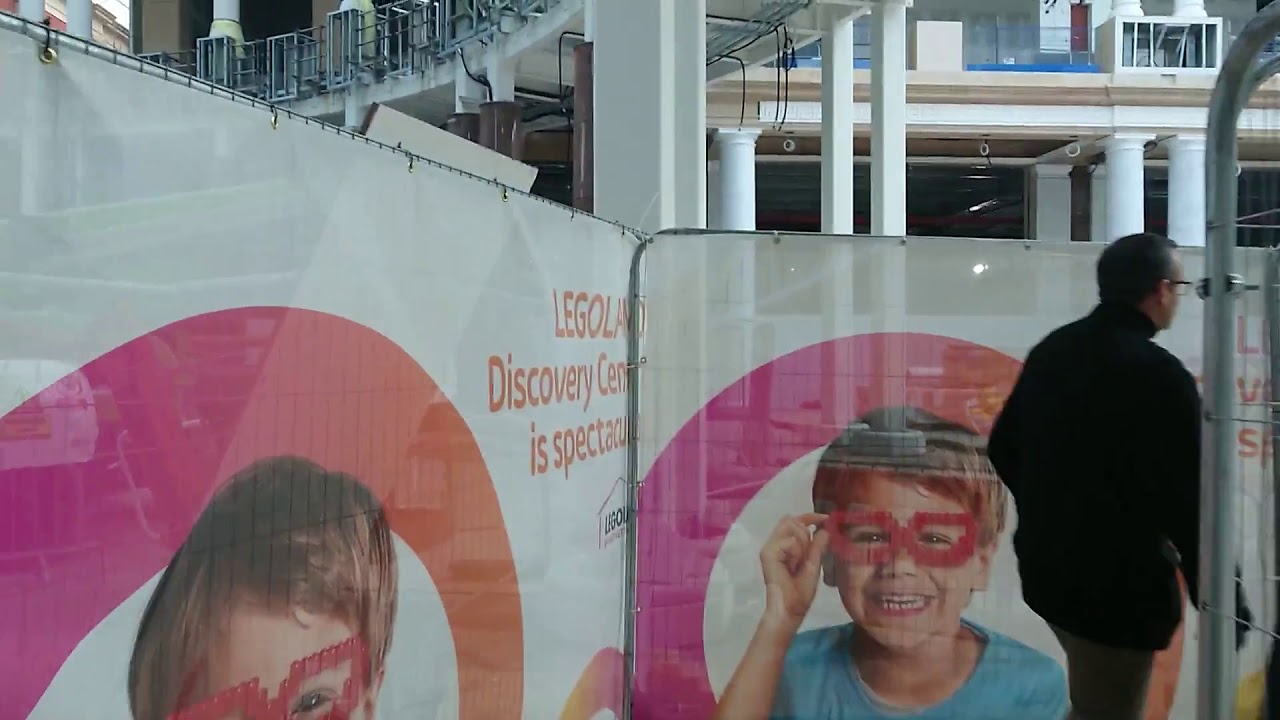 Construction Work At The Trafford Centre, Manchester