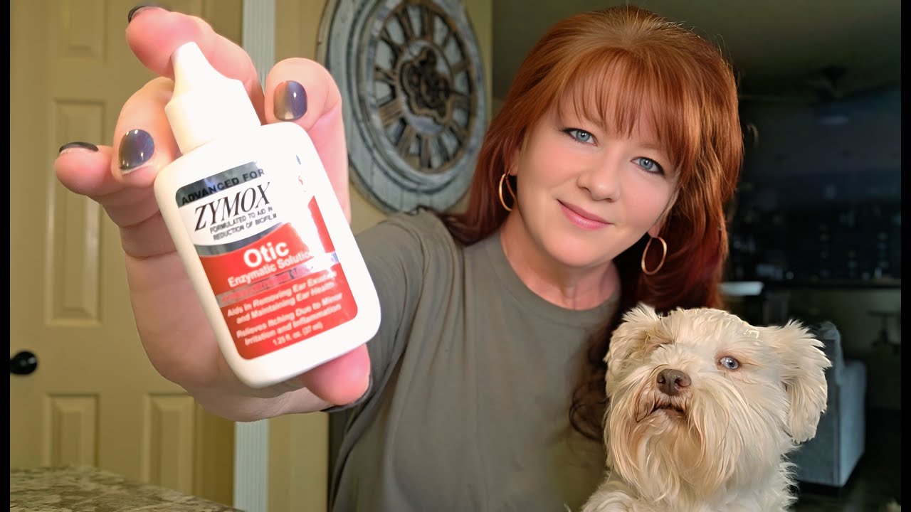 Ферментный раствор для ушей Zymox Otic Plus для собак и кошек | 1% гидрокортизон | Усовершенствов...