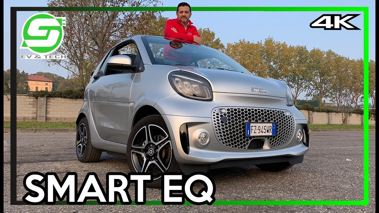 Smart ELETTRICA 2020 | La prova della EQ fortwo cabrio: consumi e opinioni