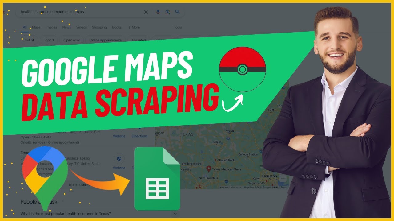 Google Maps Data Scraping | Instant Data Scraper Extension