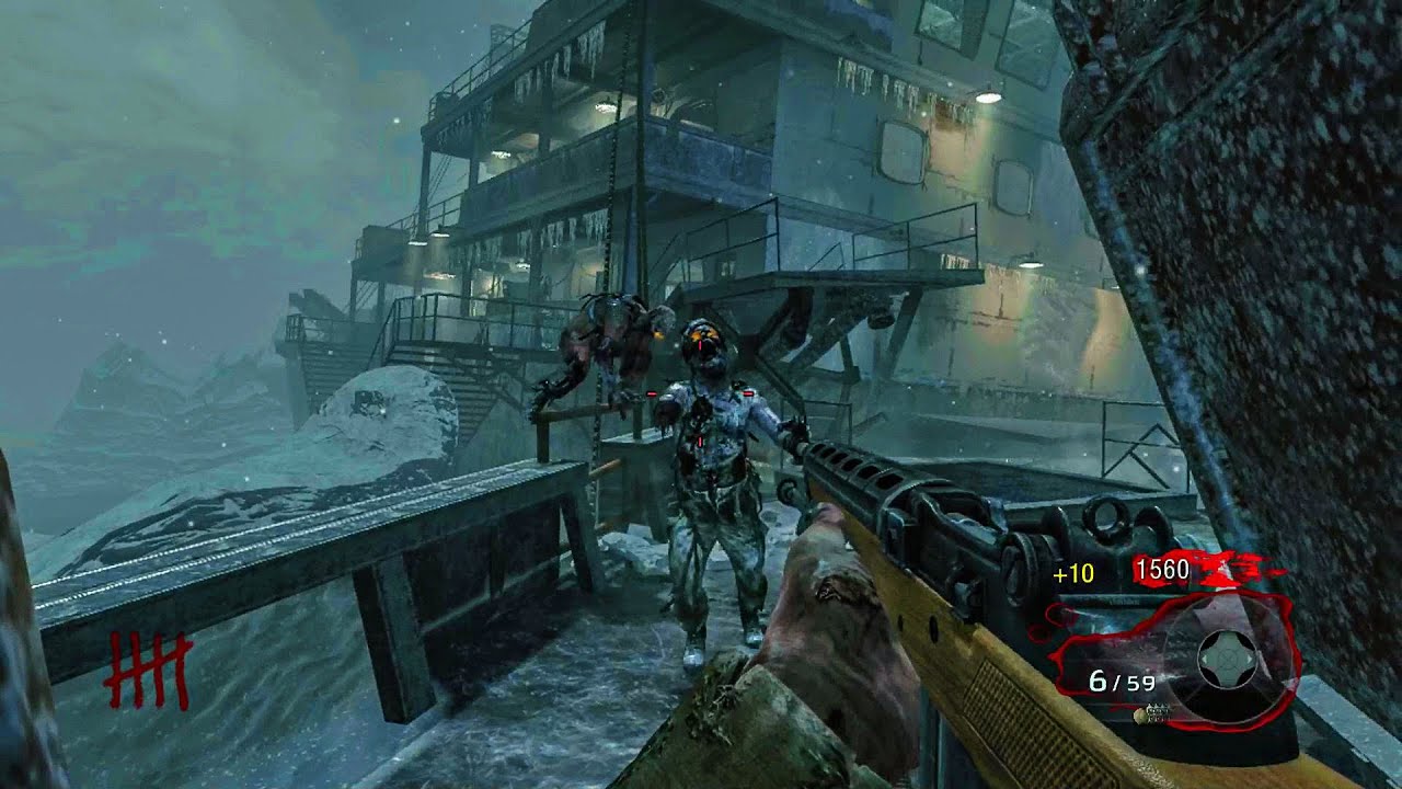 BLACK OPS ZOMBIES: CALL OF THE DEAD GAMEPLAY! (NO COMMENTARY)