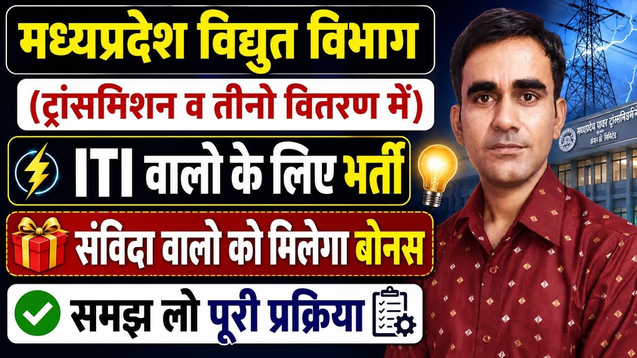 MP Lineman vacancy 2026 MPPKVVCL MPMKVVCL MPPTCL LA TA vacancy 2026