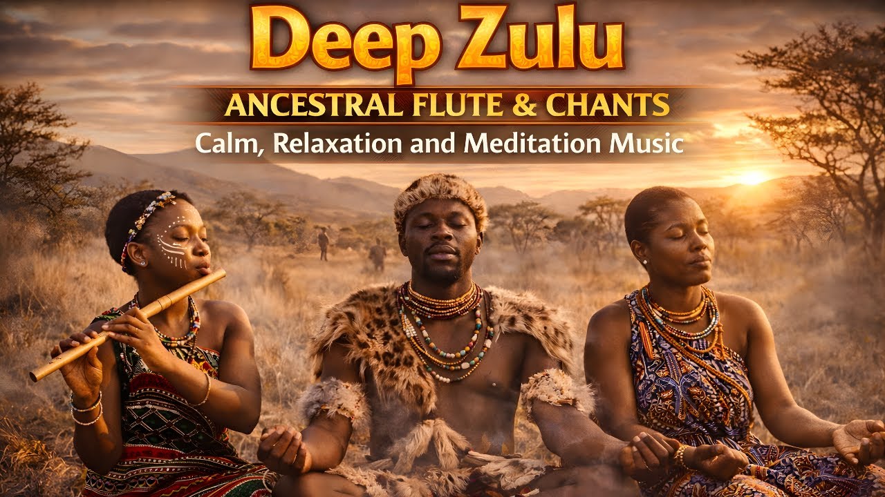 Deep Zulu Ancestral Flute & Chants | Calm, Relaxation and Meditation Music