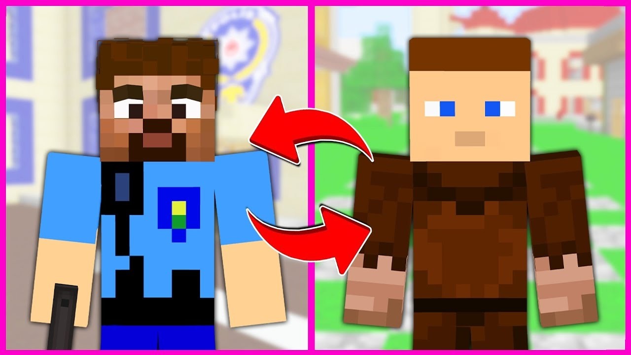 FAKİR POLİS OLDU, KEREM KOMİSER FAKİR OLDU! 😱 - Minecraft ZENGİN FAKİR HAYATI!
