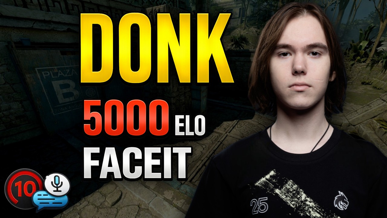 donk Intense Match Against Strong FACEIT Players Highlights! DONK CS2