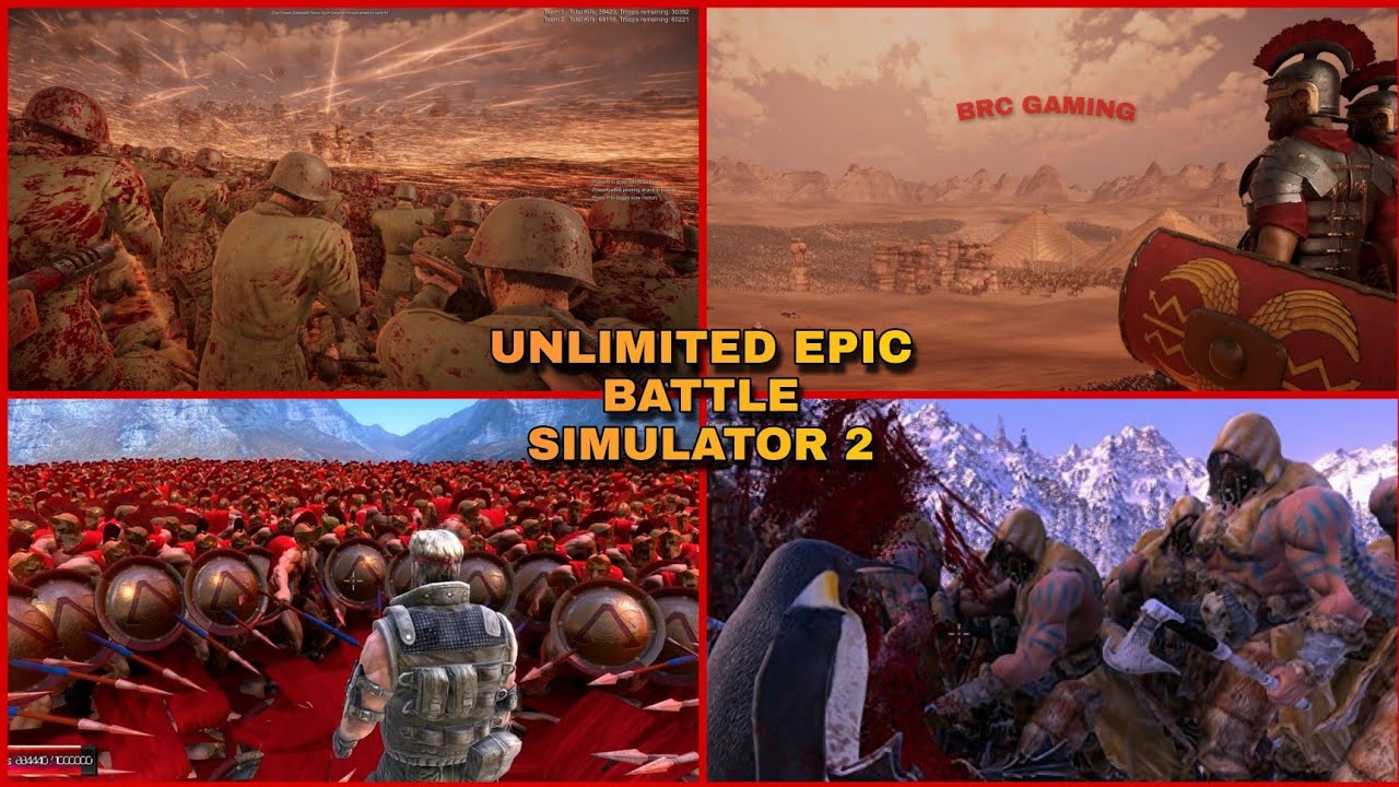 UNLIMITED EPIC BATTLE SIMULATOR 2 PC  GAME PLAY|| #uebs2