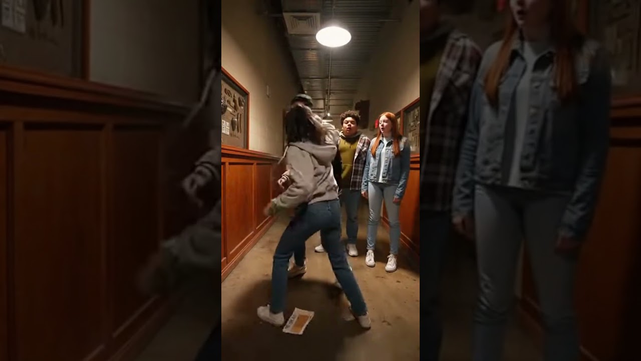 Instant hallway justice! Crazy combat skills  🥋 