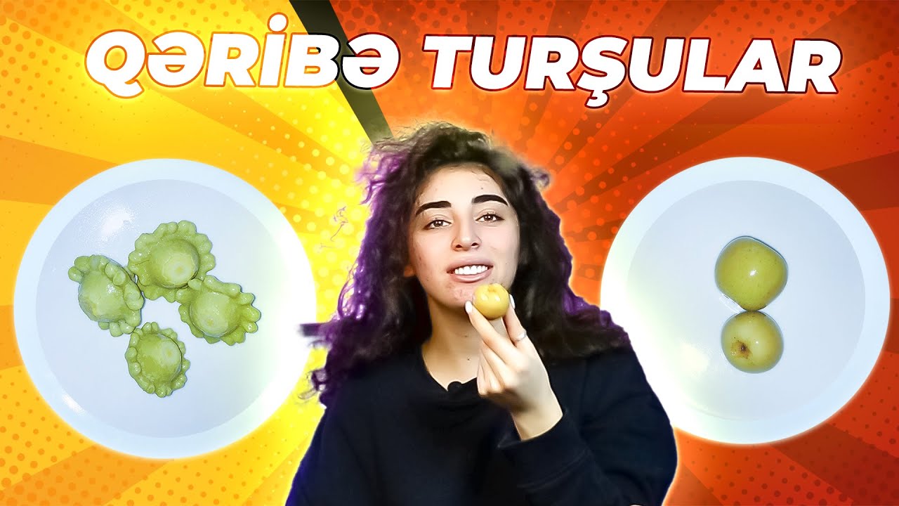HE&Ccedil; YERDƏ G&Ouml;R&Uuml;LMƏYƏN QƏRİBƏ TURŞULARI SINADIQ #turşular