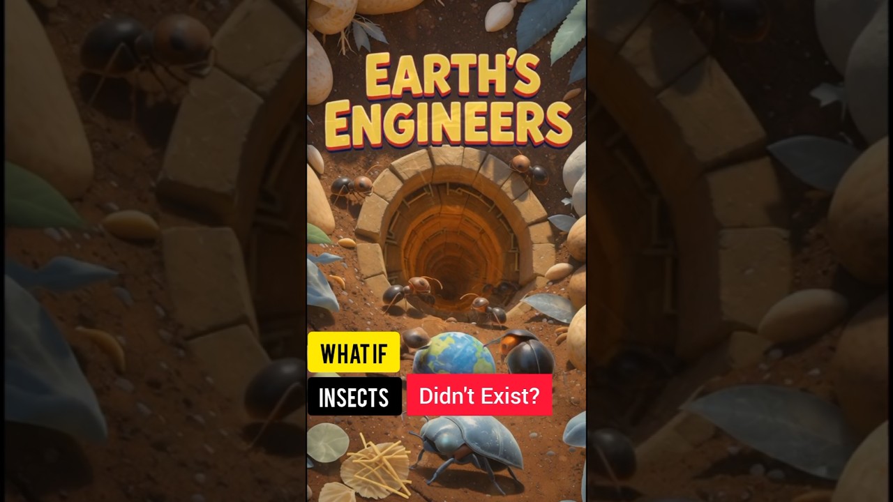 What If Insects Didn&rsquo;t Exist? 🐝🌍 | Mind-Blowing If Series #Shorts #IfSeries