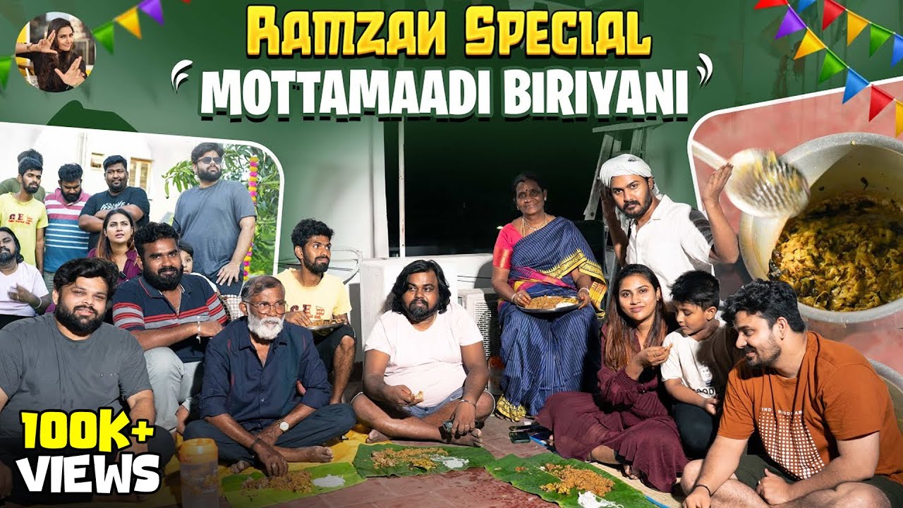 Ramzam Special Mottamadi Biriyani 🤤| Myna Wings