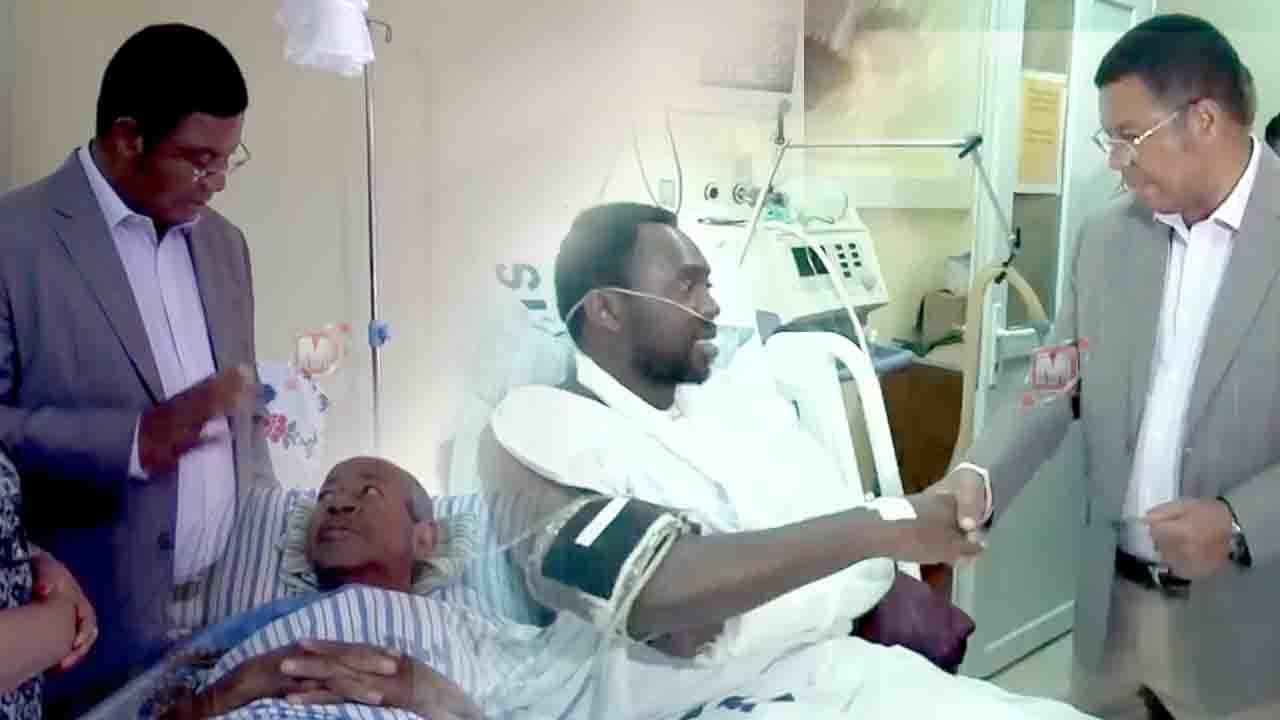 MAJALIWA AWATEMBELEA DKT. KIGWANGALLA, MZEE MAJUTO MUHIMBILI