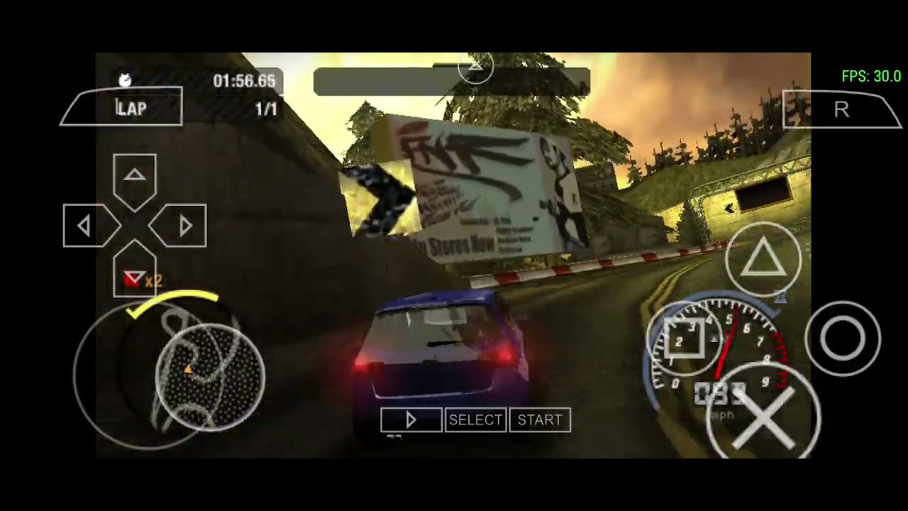 Need for speed most wanted do psp